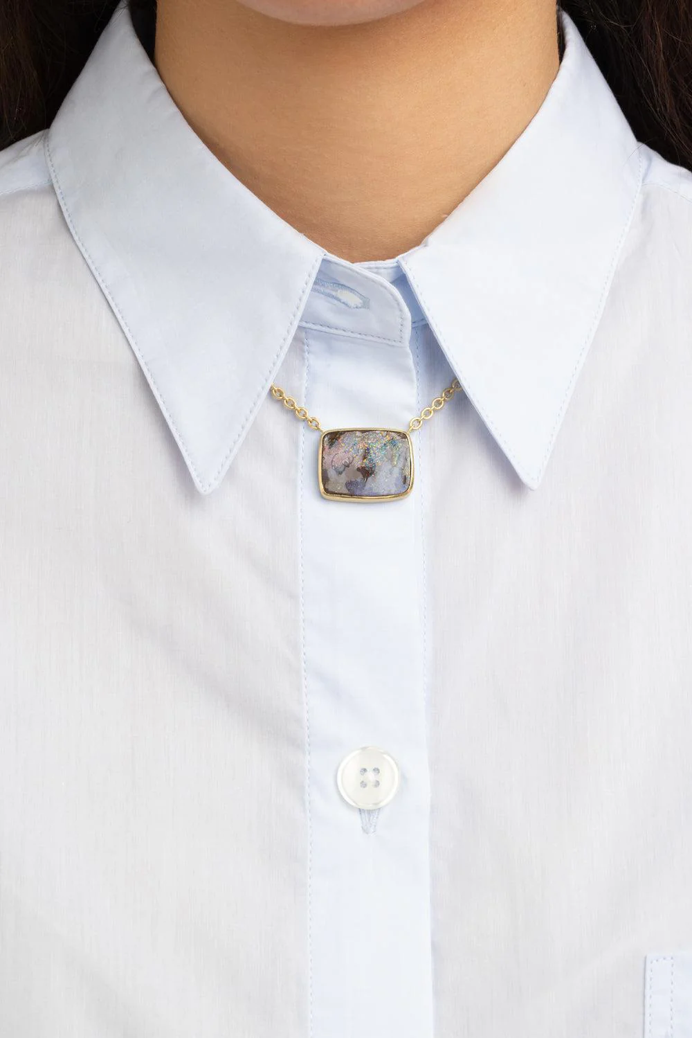 Boulder Opal Constellation Pegasus Necklace - Image 3