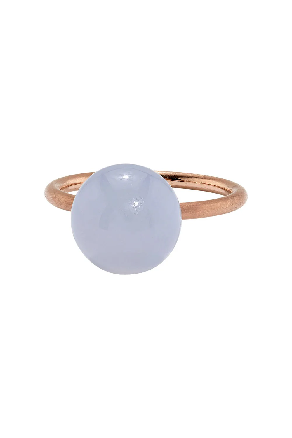 Chalcedony Gumball Ring