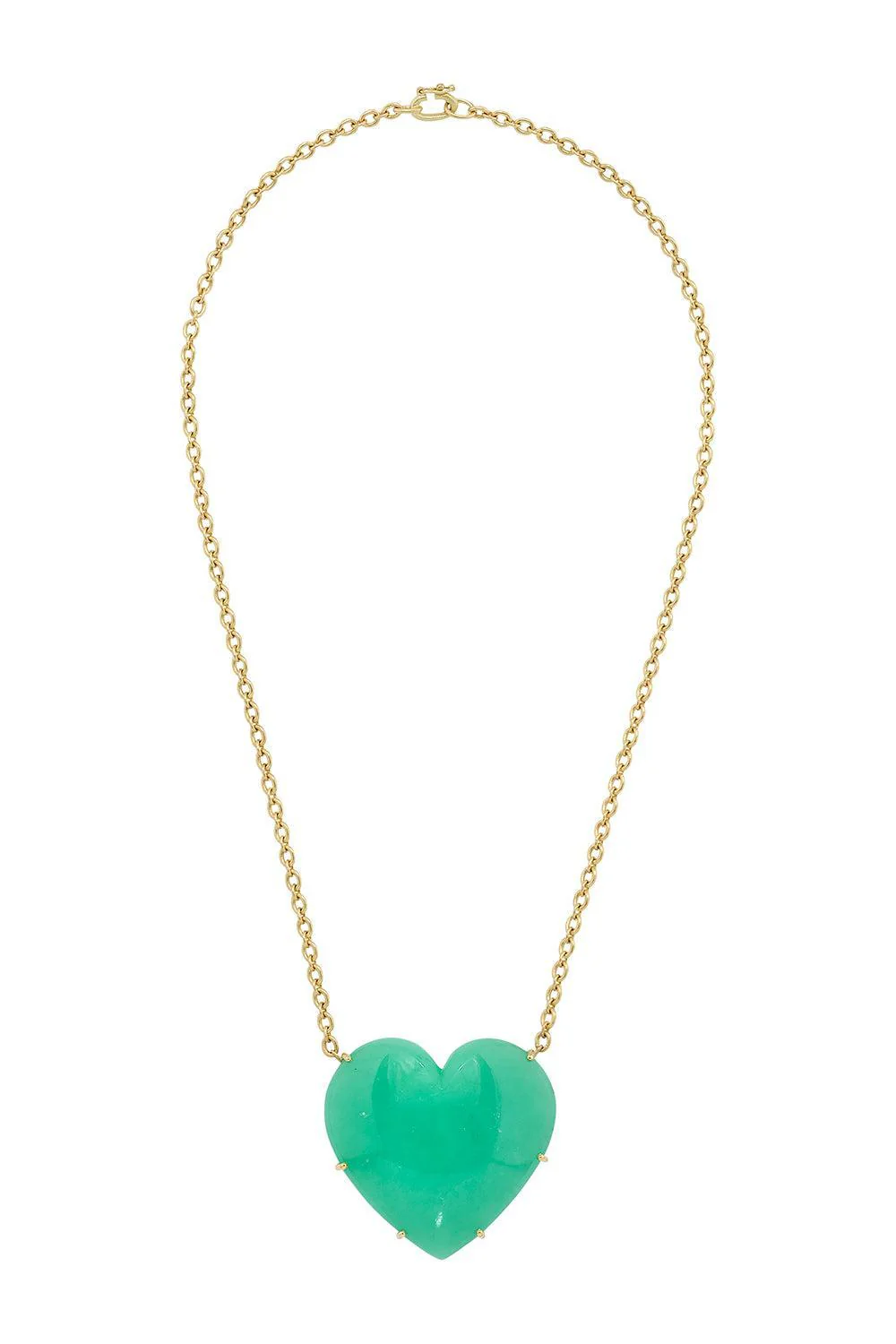 Chrysoprase Love Necklace