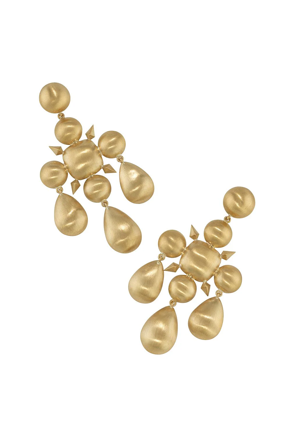 Domed Chandelier Earrings