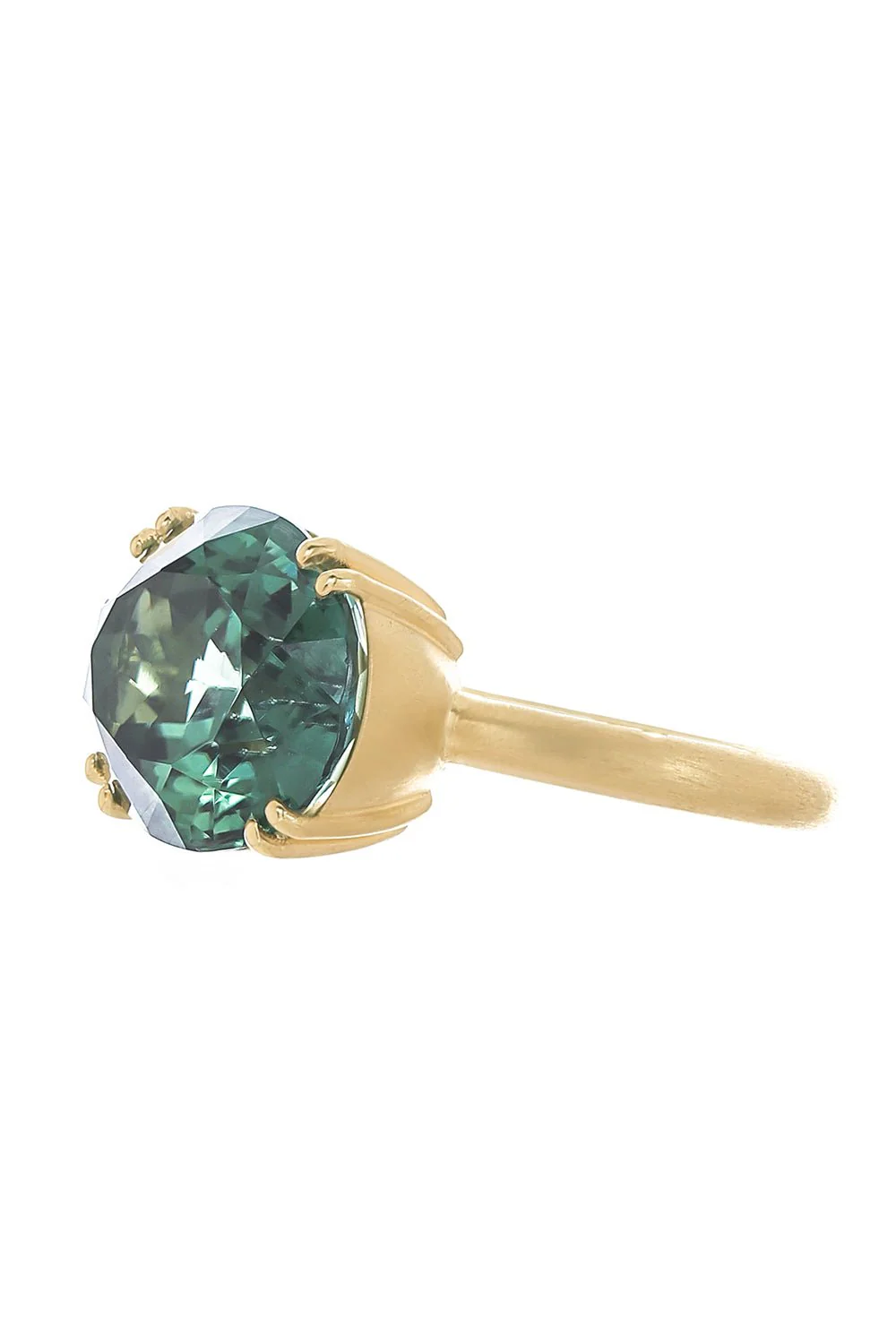 Gemmy Gem Double Prong Tourmaline Ring - Image 5