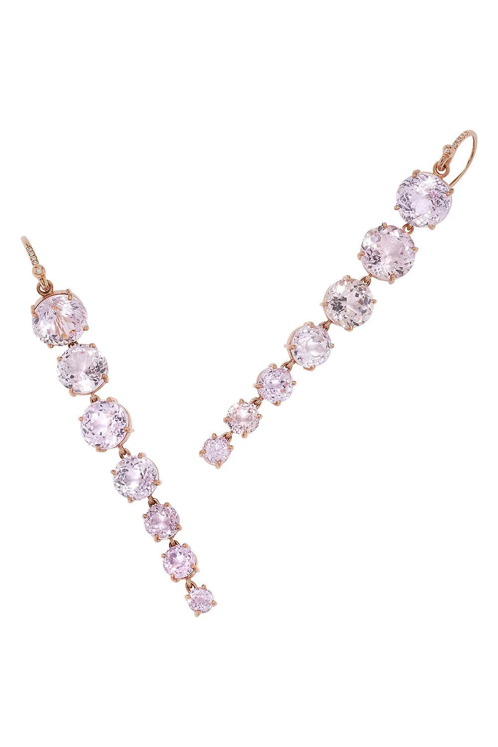 Gemmy Gem Kunzite Drop Earrings