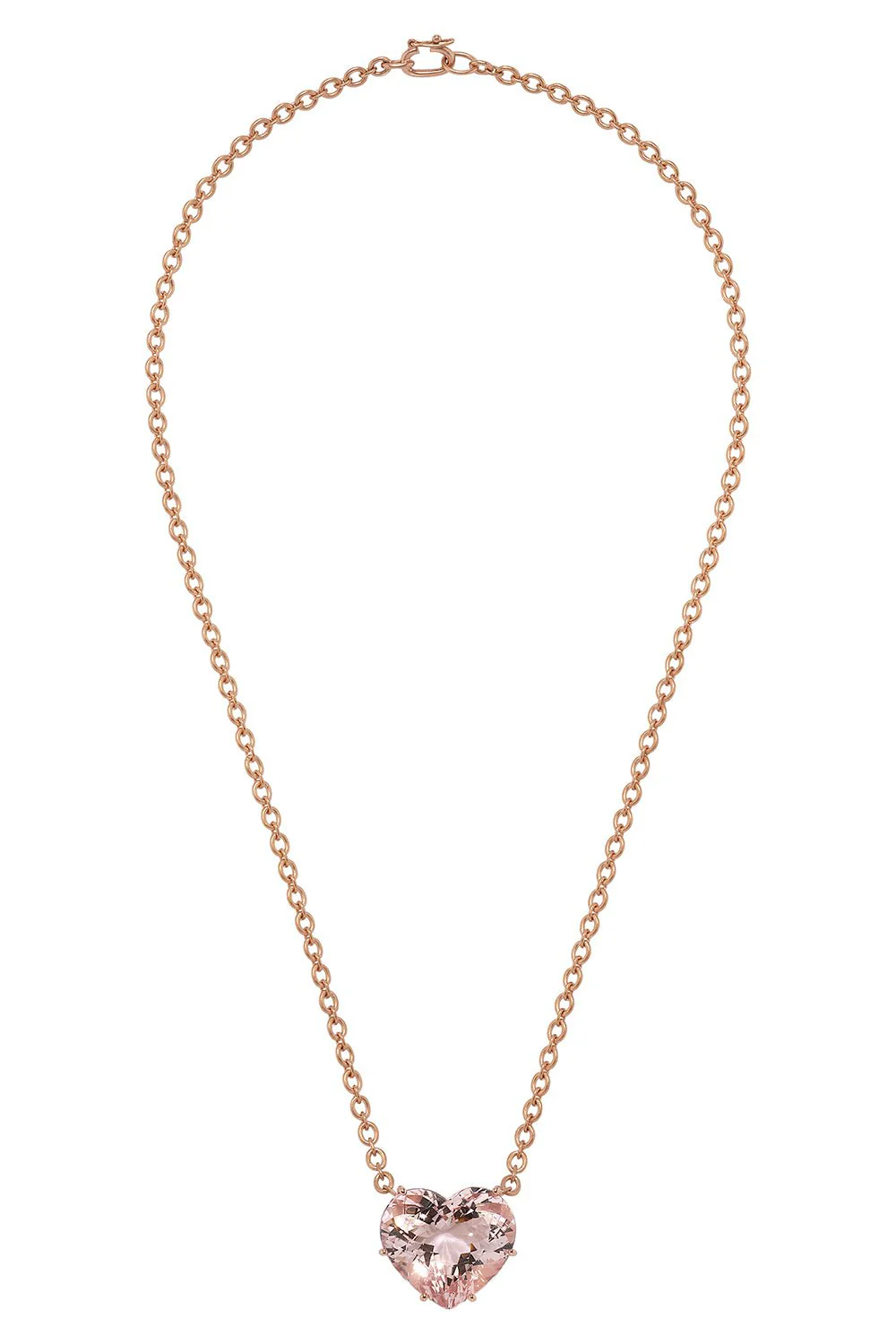 Morganite Love Necklace