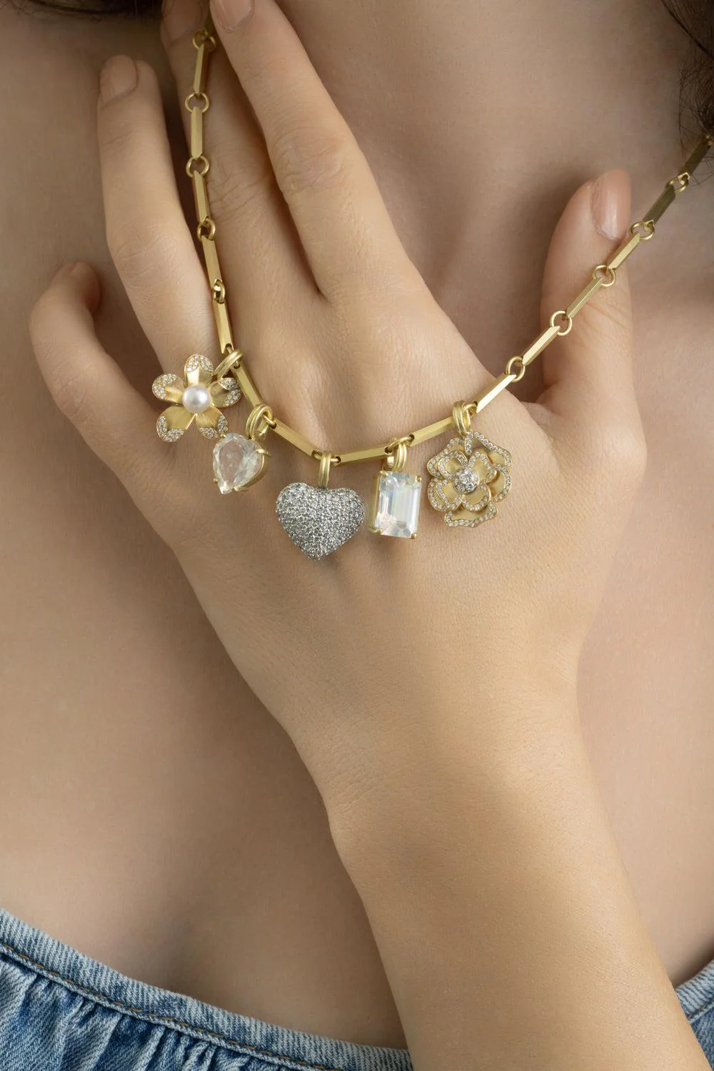 Rainbow Moonstone Heroic Pendant - Image 4