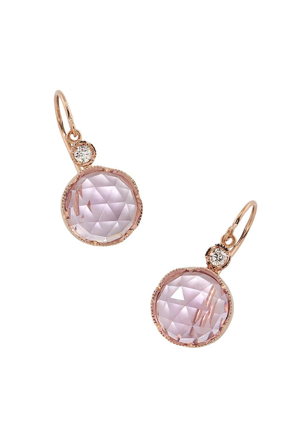 Rose Of France Drop Earrings