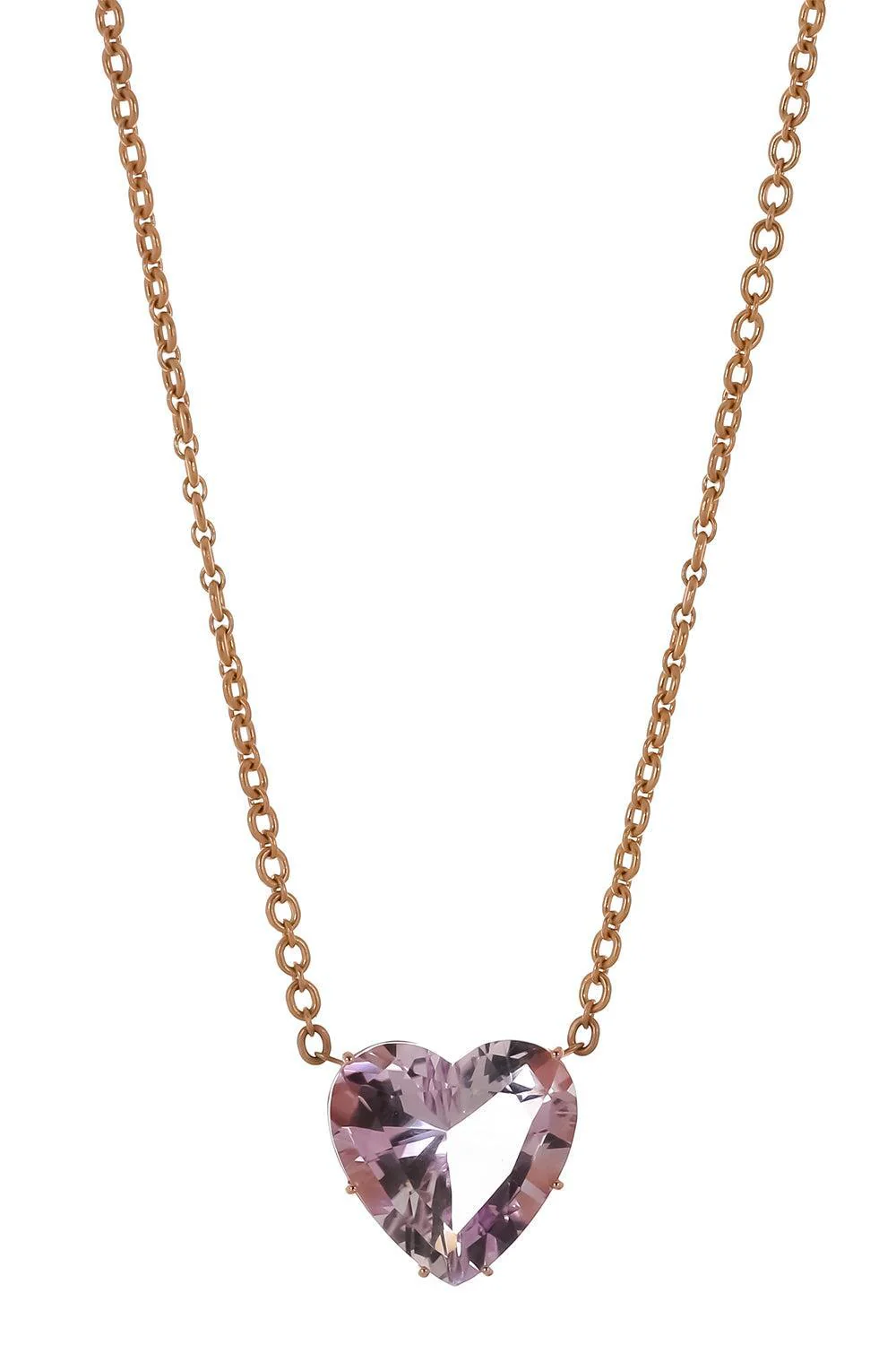 Rose Of France Heart Love Neecklace
