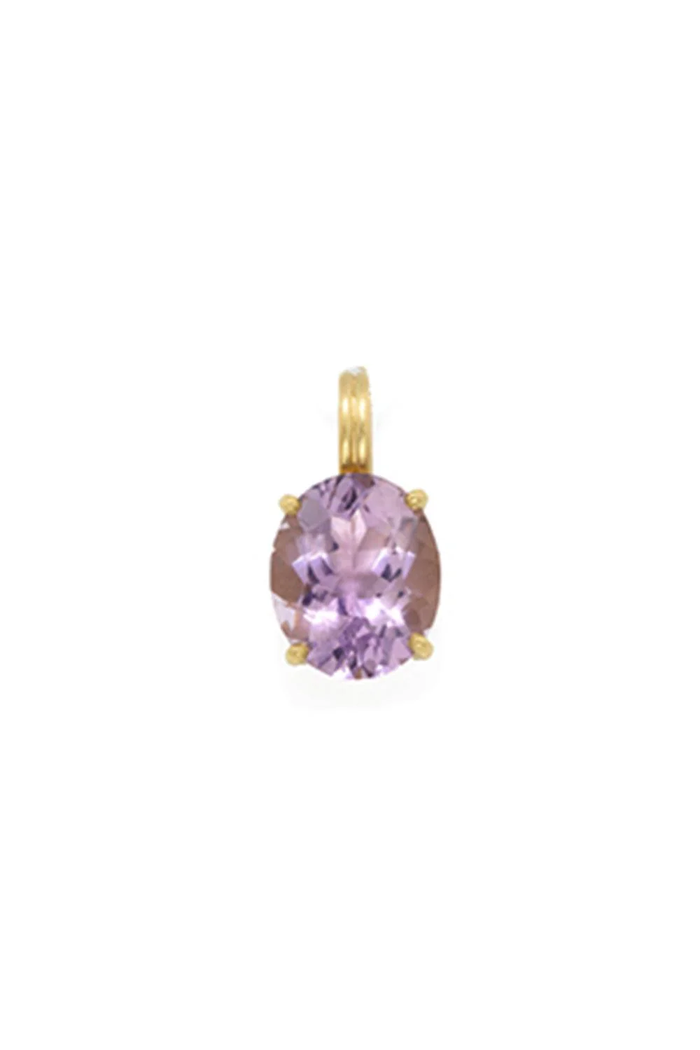 Rose Of France Oval Gemmy Gem Pendant