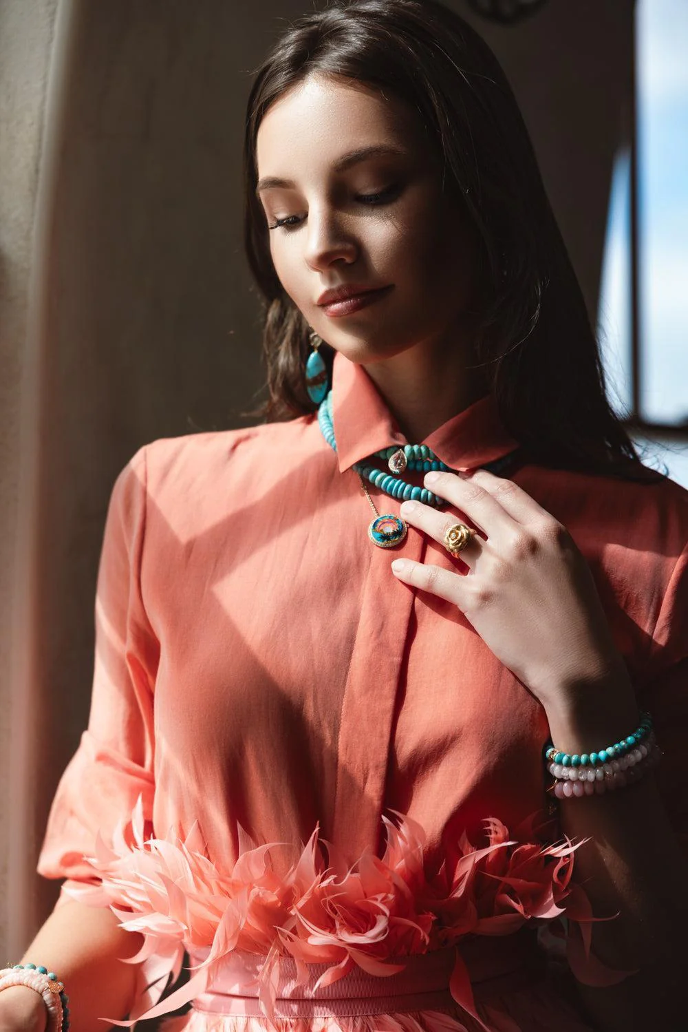 Tropical Scenic Necklace - Image 2