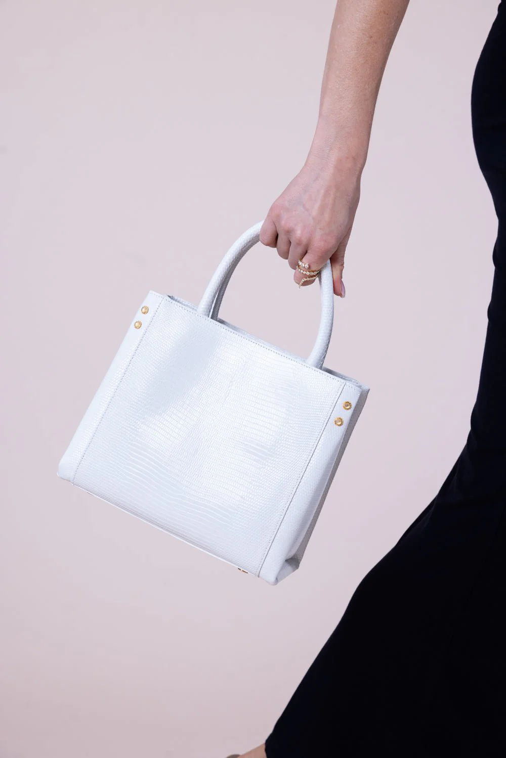 Small Tote - White - Image 2