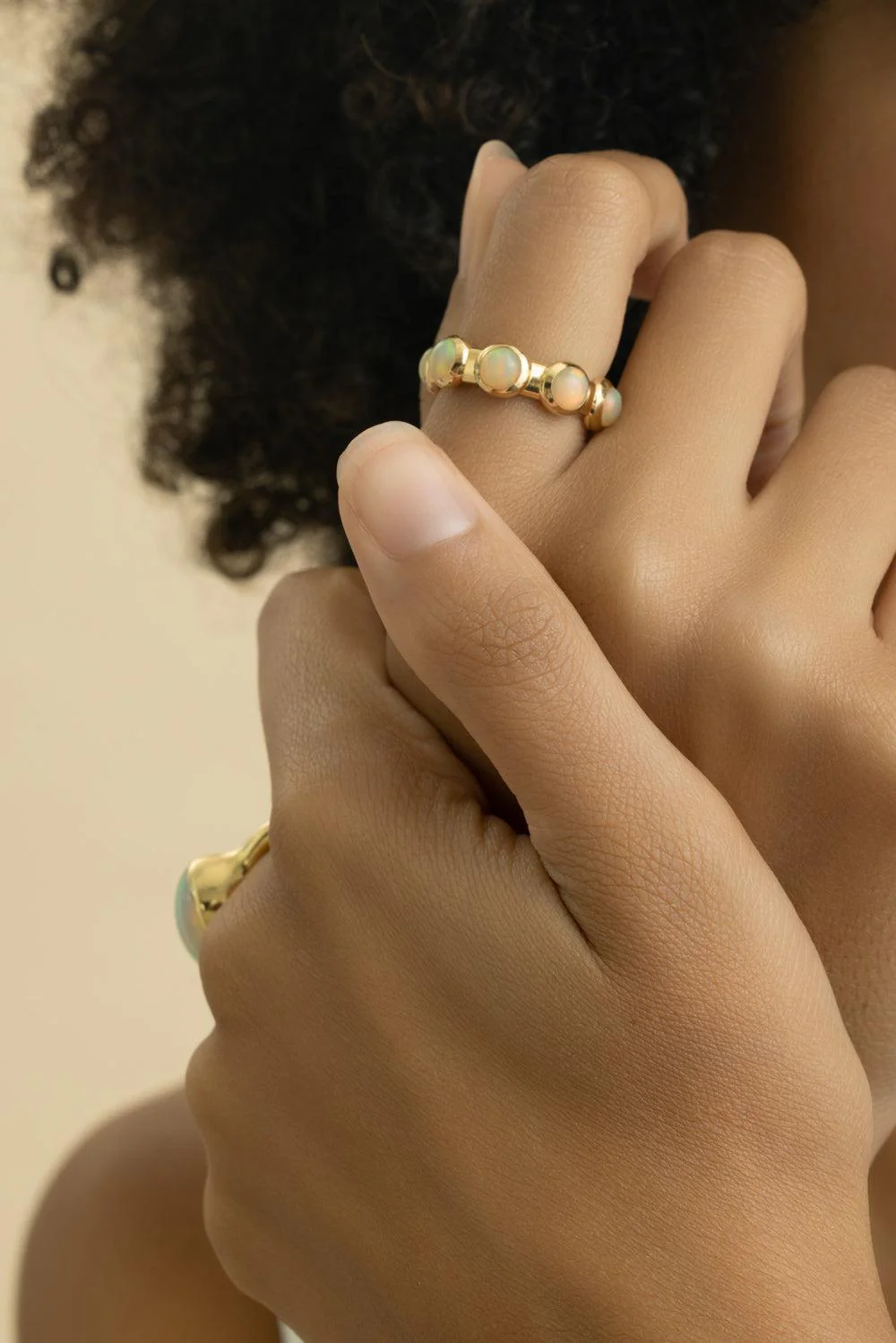 Mango Moonstone Large Vic Ring - Image 4