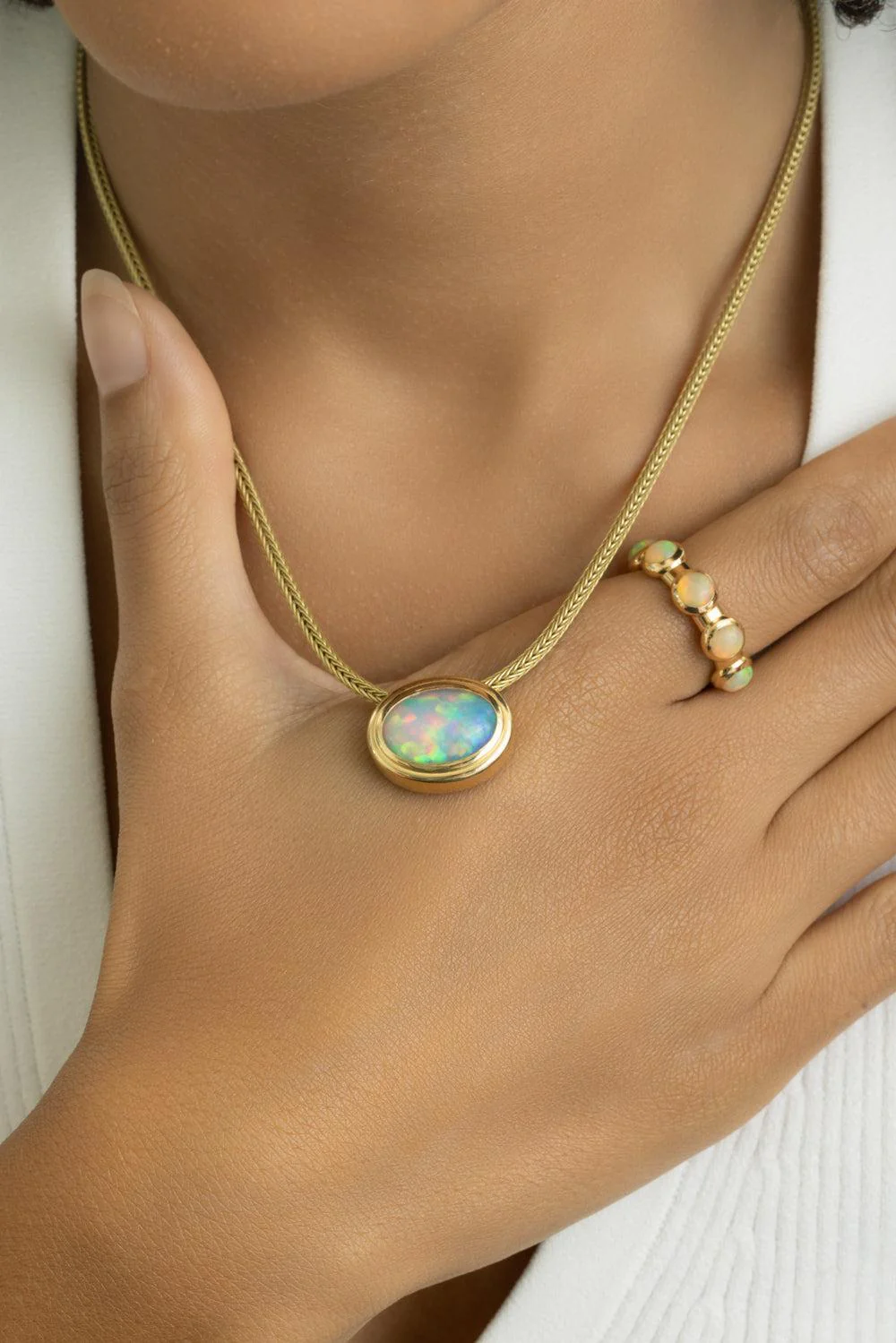 Opal Josephine Necklace - Image 4