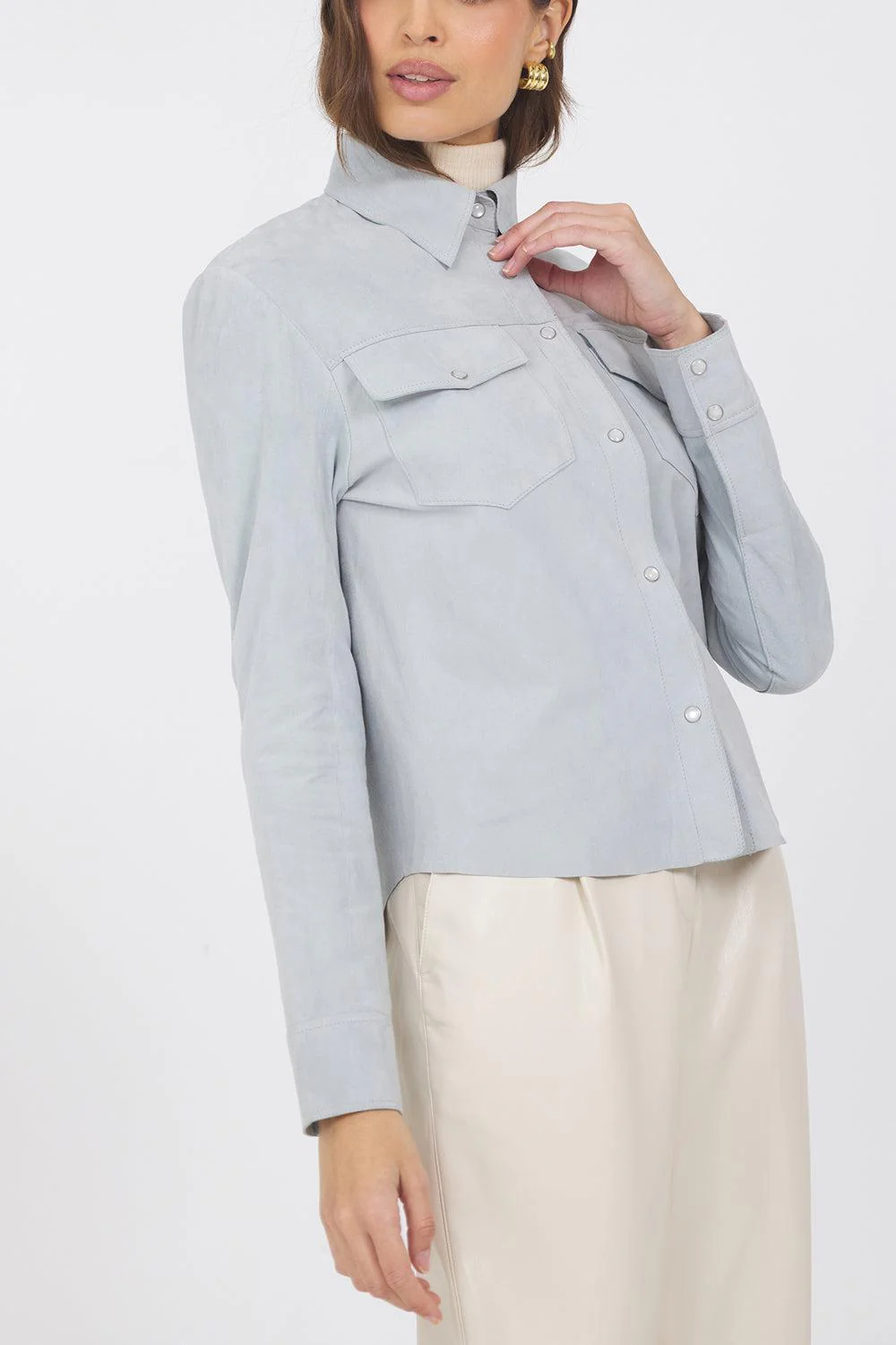 Rowan Jacket - Sky - Image 4