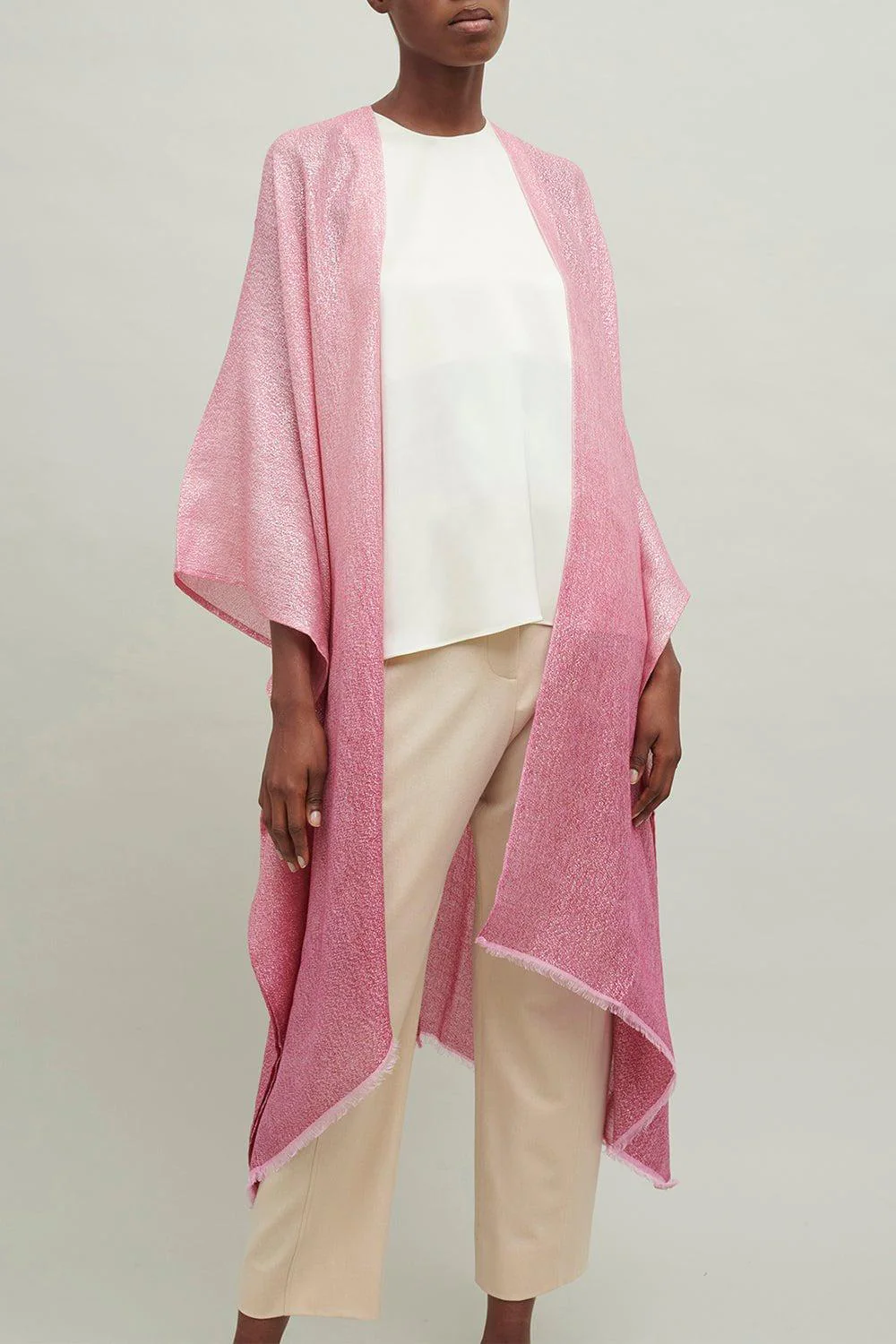 The Long Kaftan - Dragon Fruit - Image 5