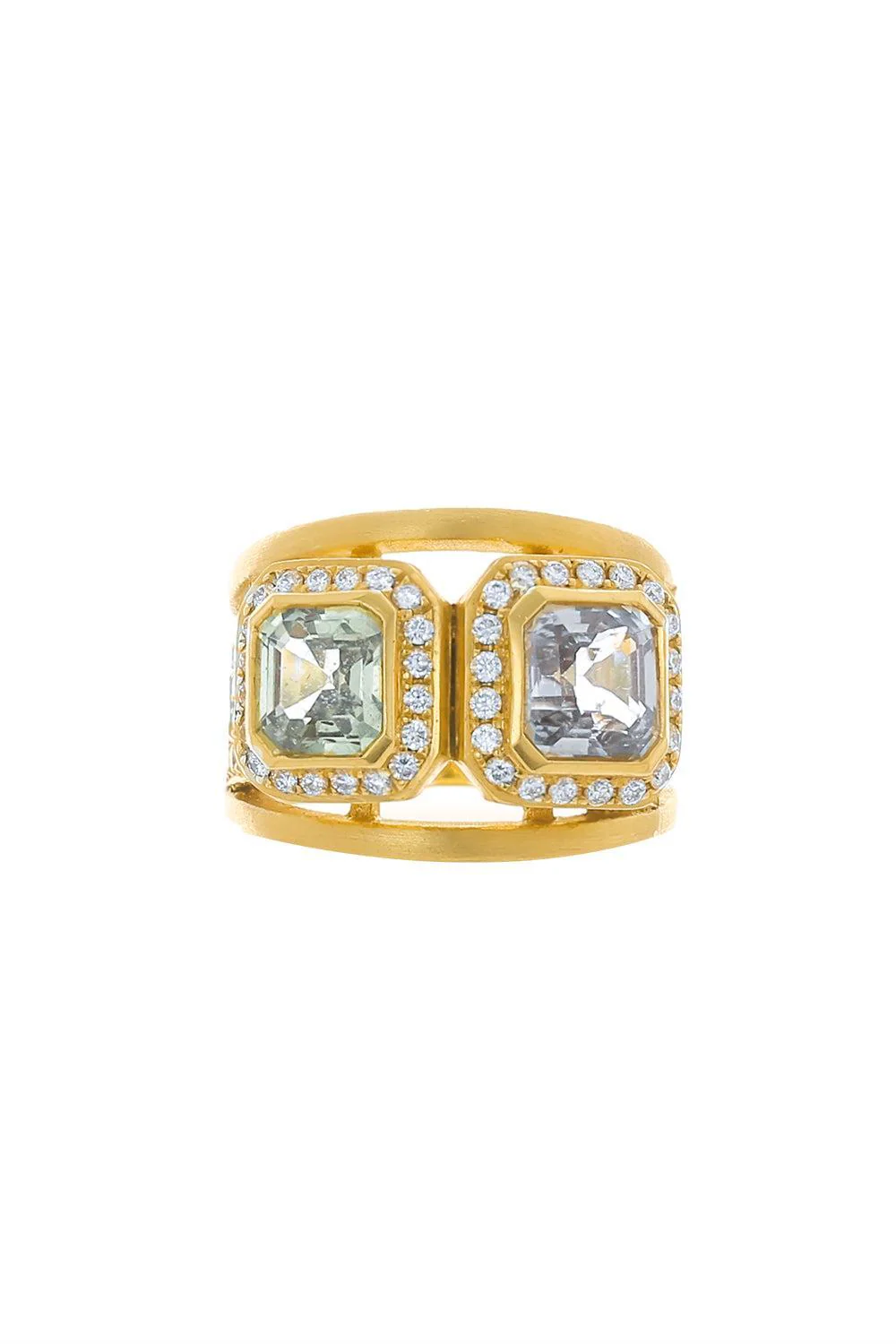 Sapphire Diamond Ring