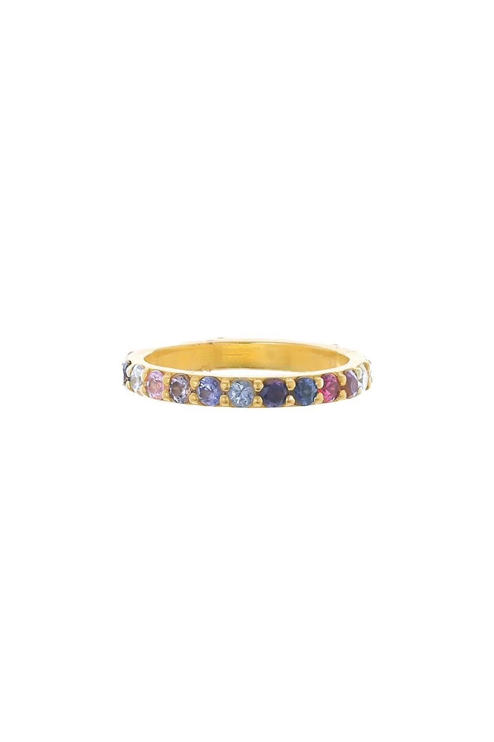 Spinel Diamond Ring