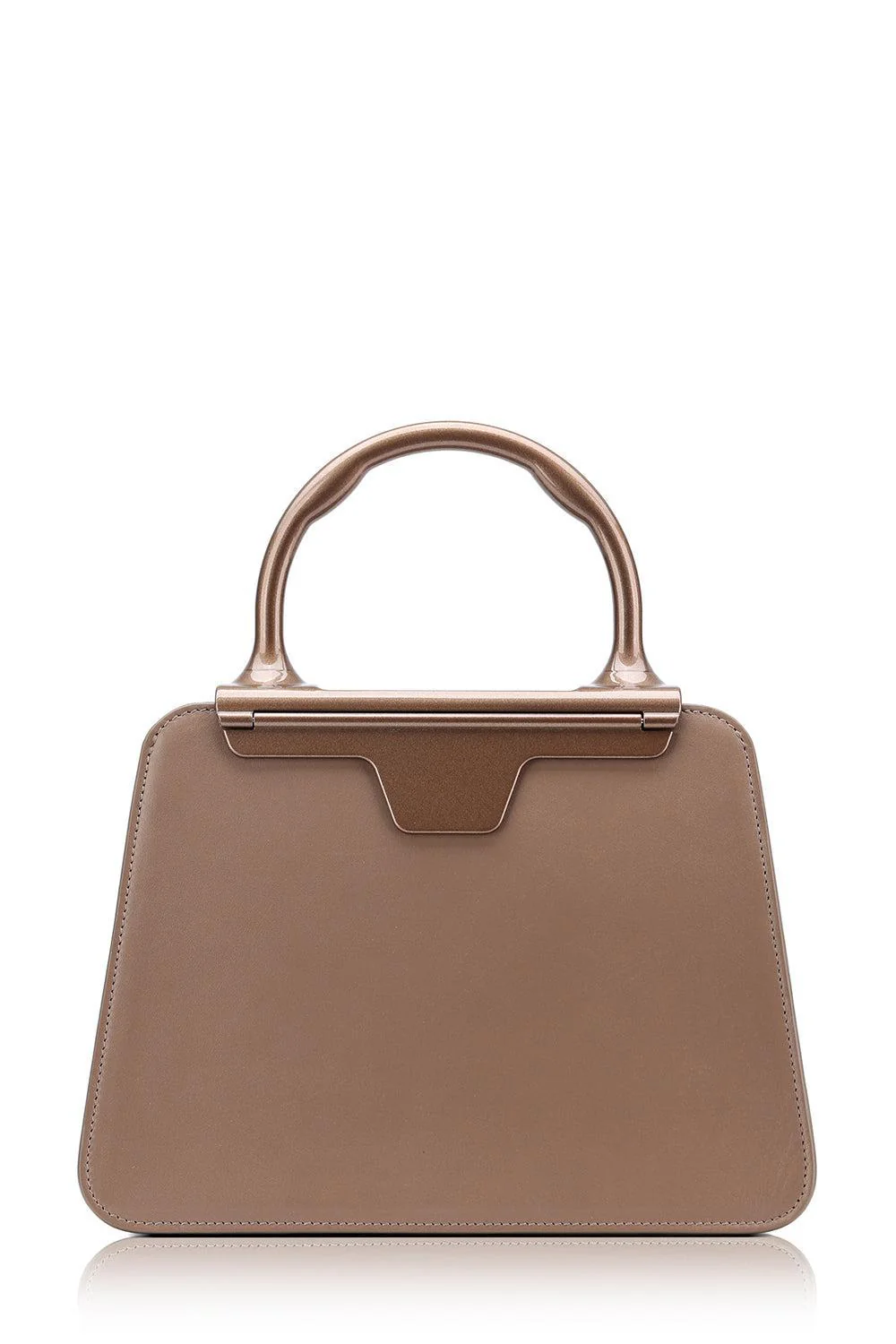 Andie Top Handle Bag - Taupe - Image 5