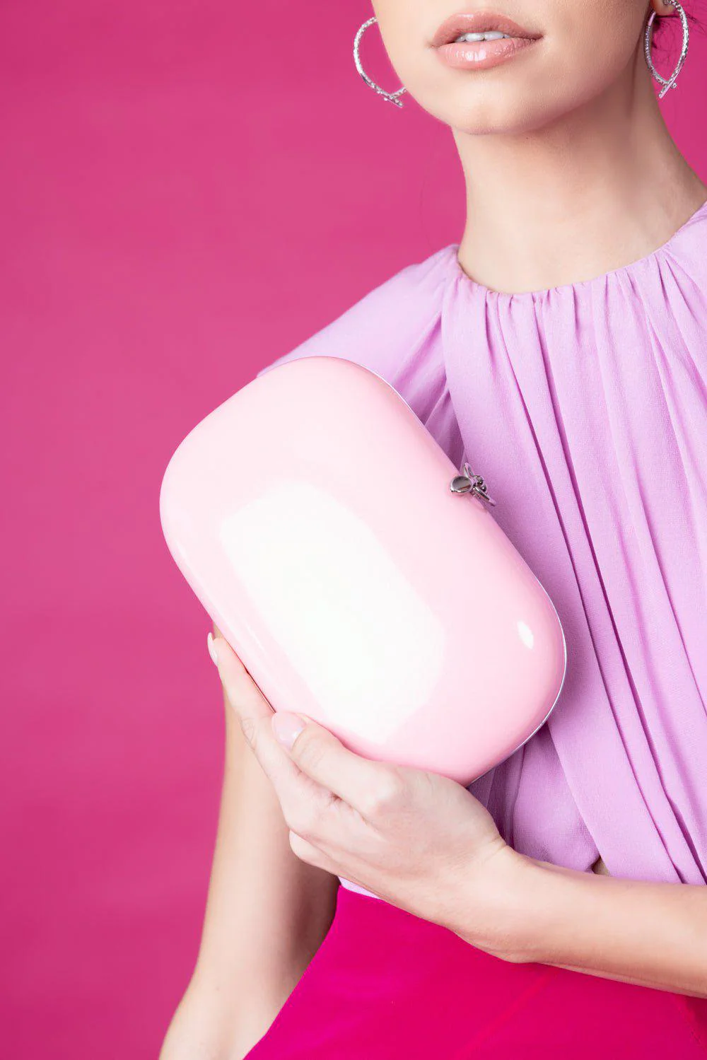 Elina Plus Clutch - Marissa Pink - Image 3