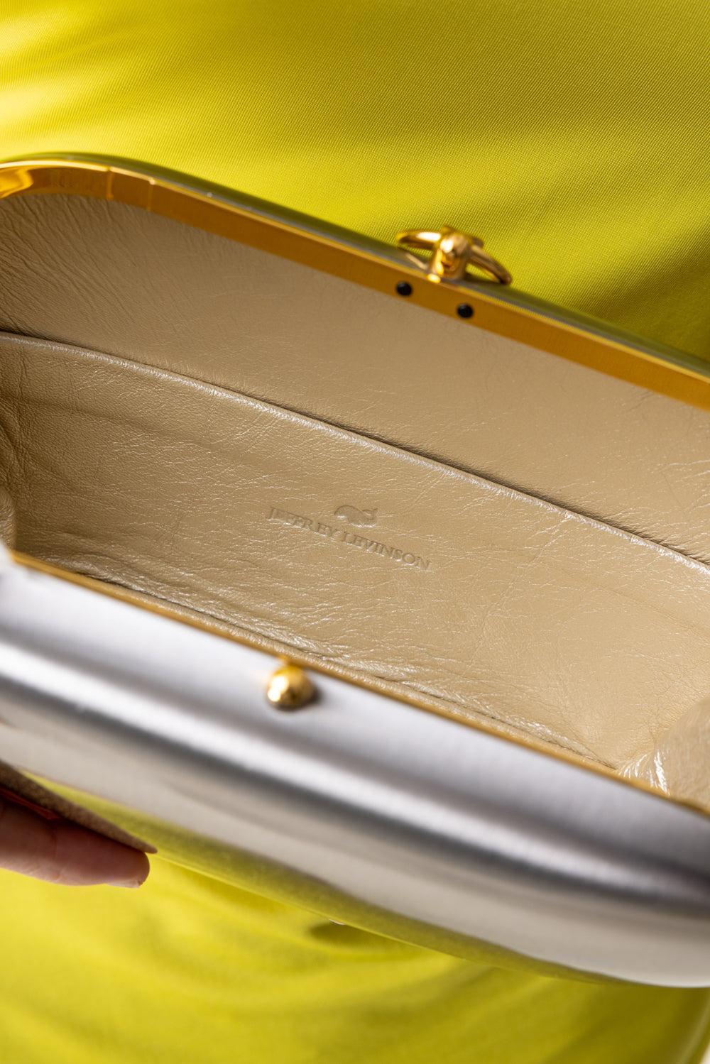 Elina Plus Clutch - White Gold Ombre - Image 5