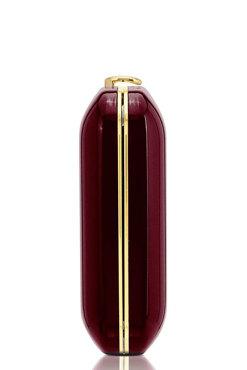 Finley Clutch - Burgundy - Image 6