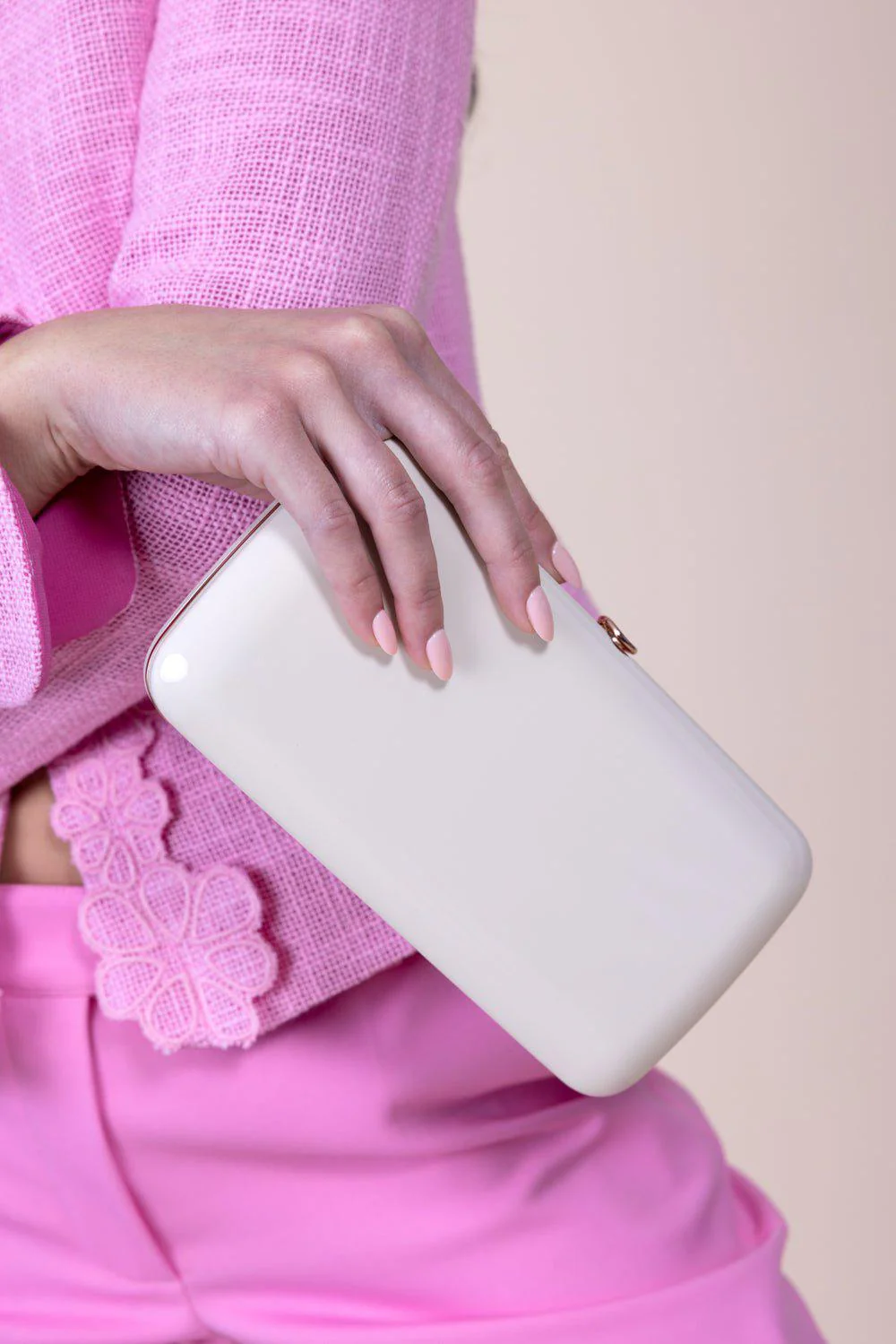 Finley Clutch - Light Sand - Image 3