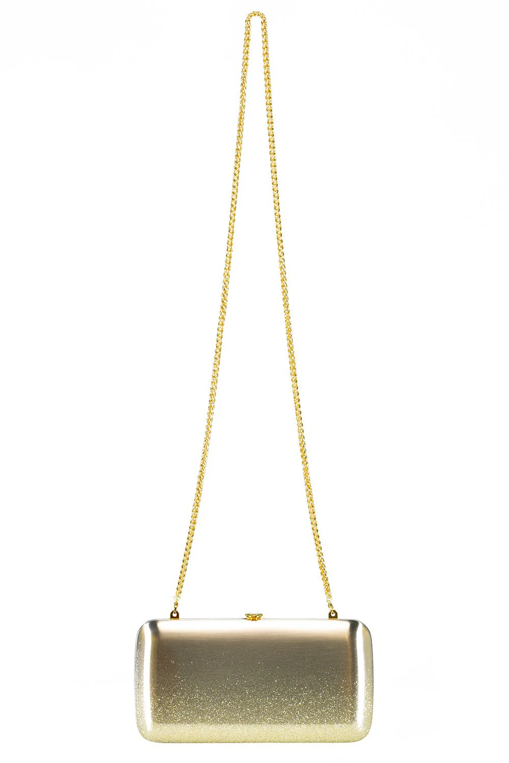 Finley Clutch - White Gold