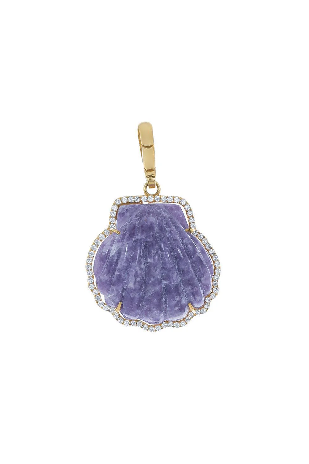 Carved Shell Charm