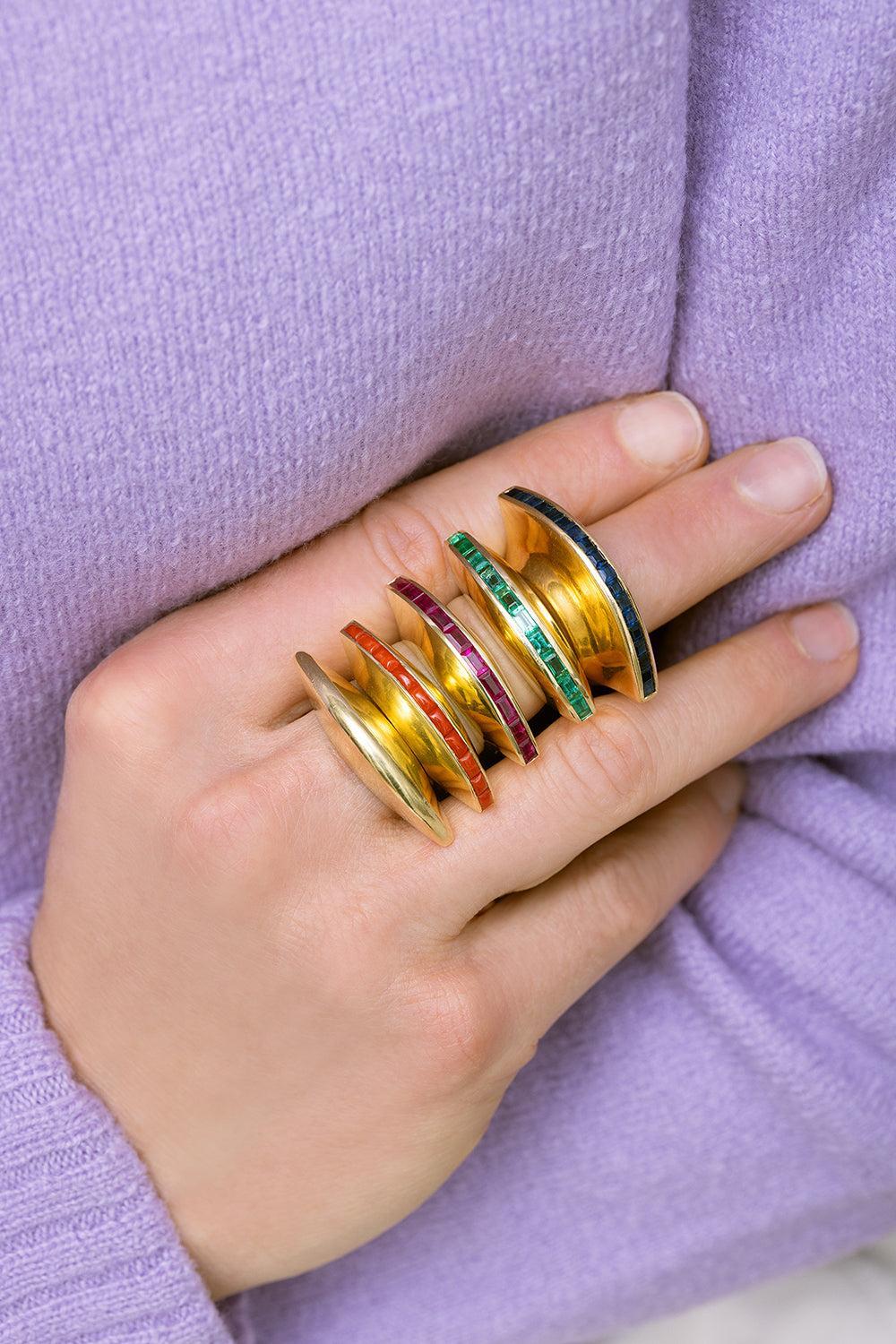 Emerald Eclipse Ring - Image 2