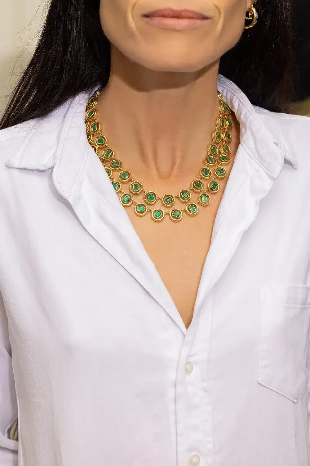 Emerald Shadow Max Necklace - Image 2