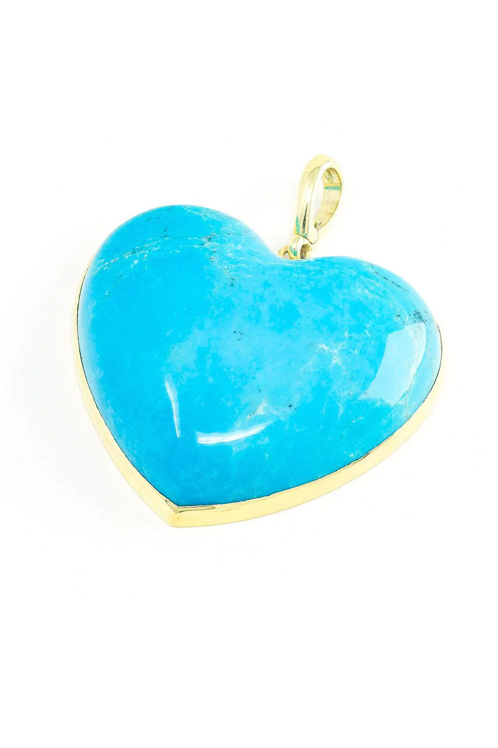 Large Carved Heart Charm