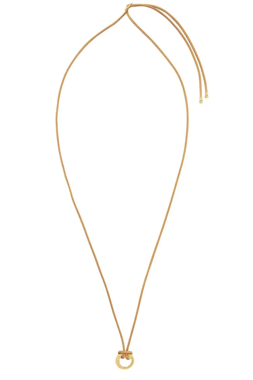 Snake Clasp Cord Necklace