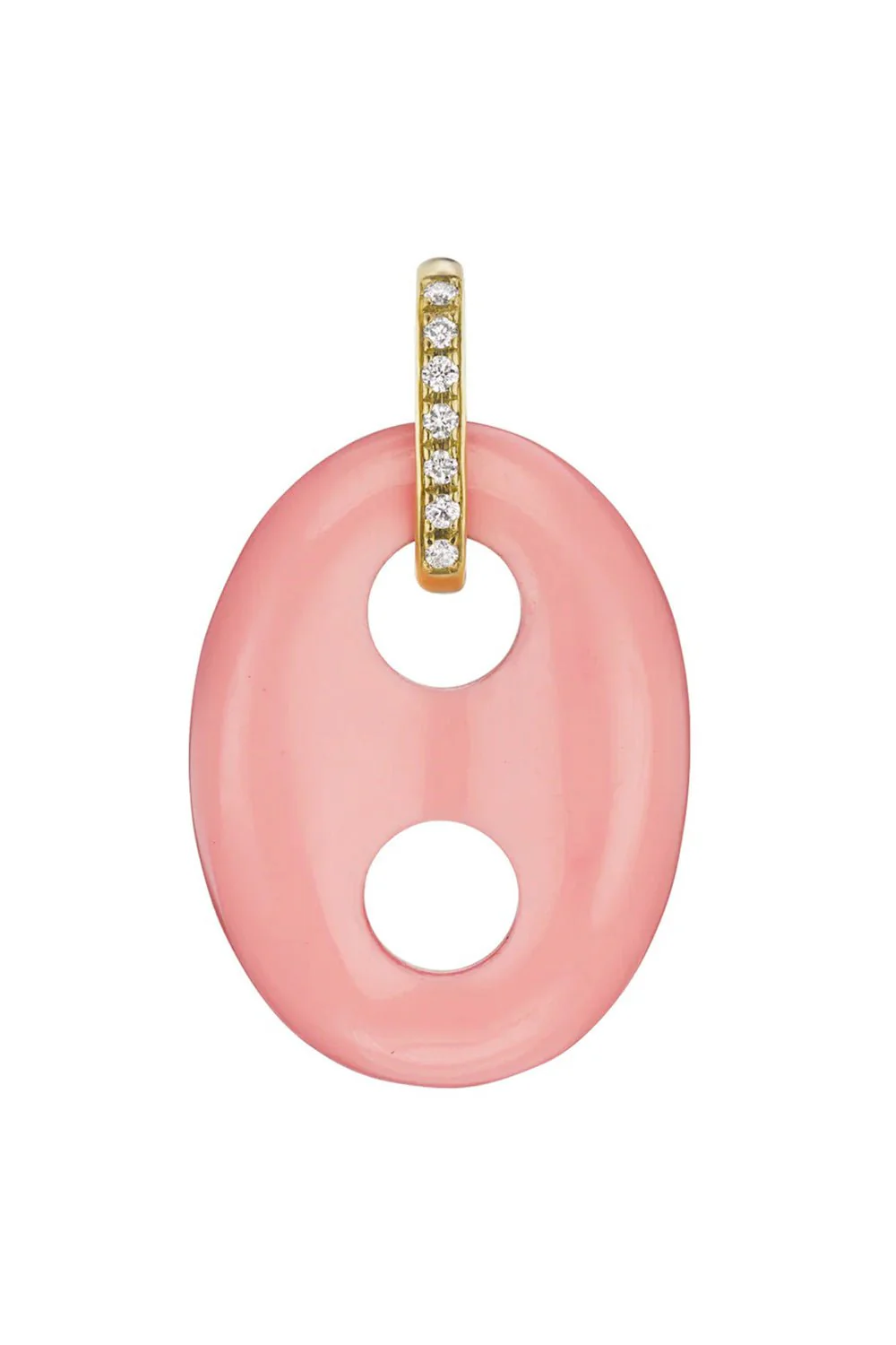 Stone Mariner Link Charm Pendant