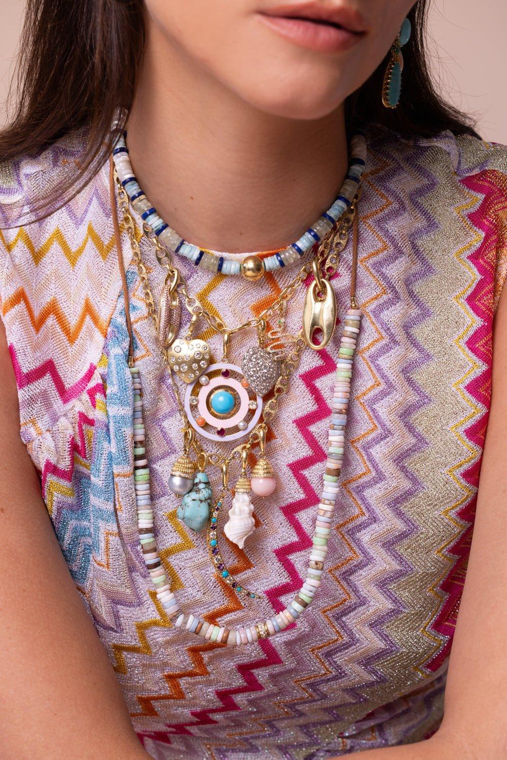 Turquoise Nugget Charm - Image 4