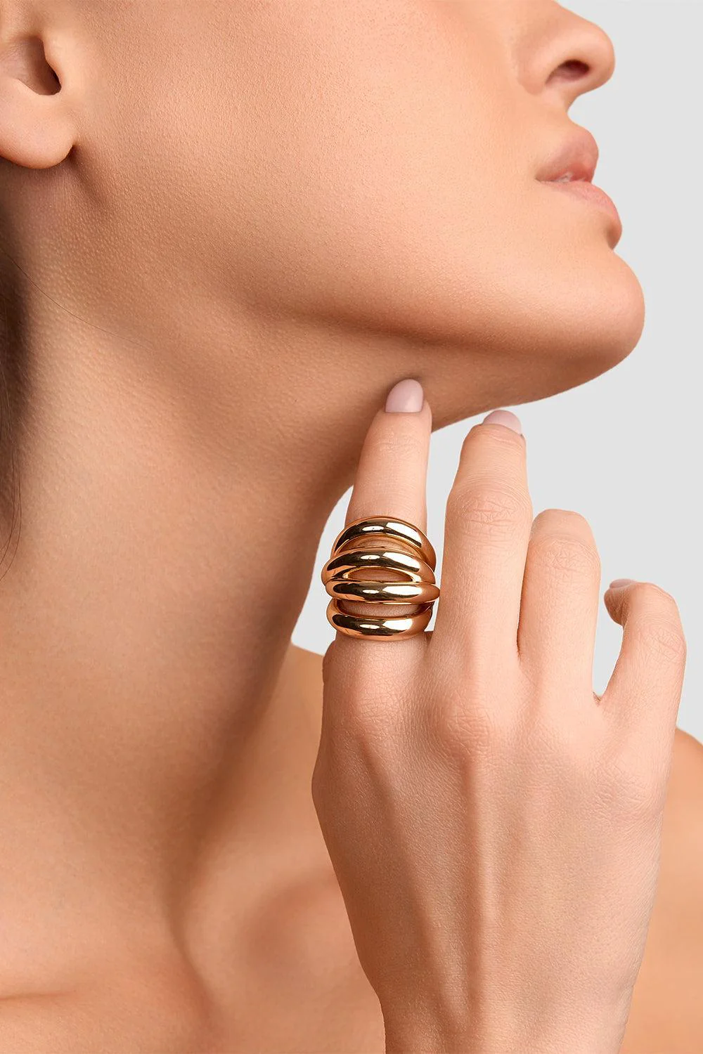 Abstract Lines Ring - Image 2