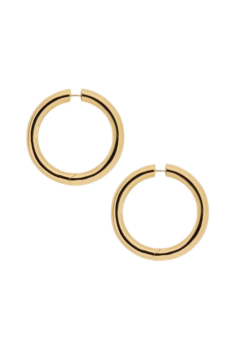 Baby Samira Hinged Hoop Earrings - 1.5in