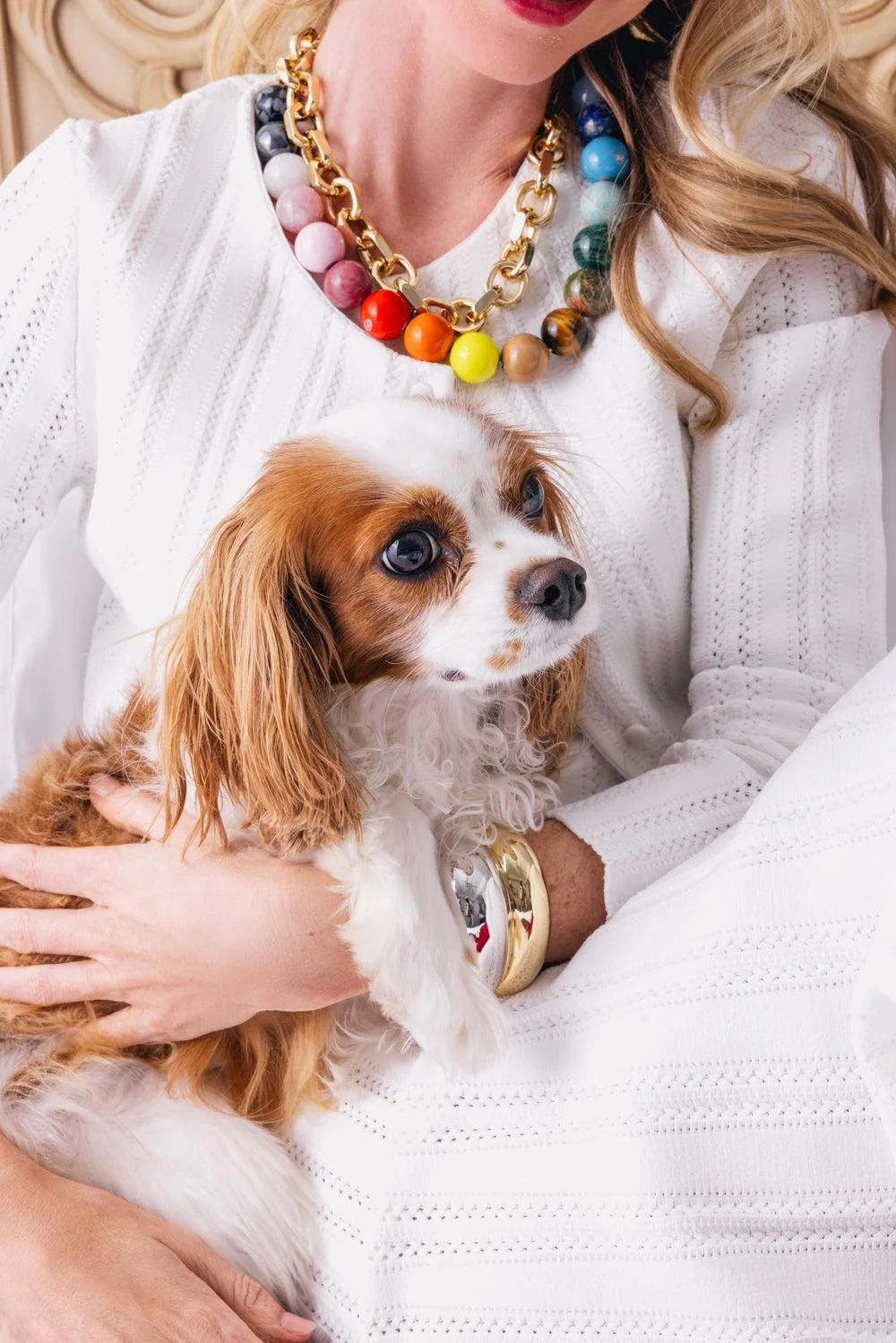 Chavez Two Tone Cuff Bracelet - Image 3