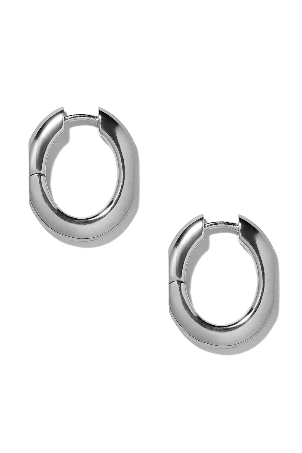 City Link Mini Hoop Earrings - 1in - Image 2