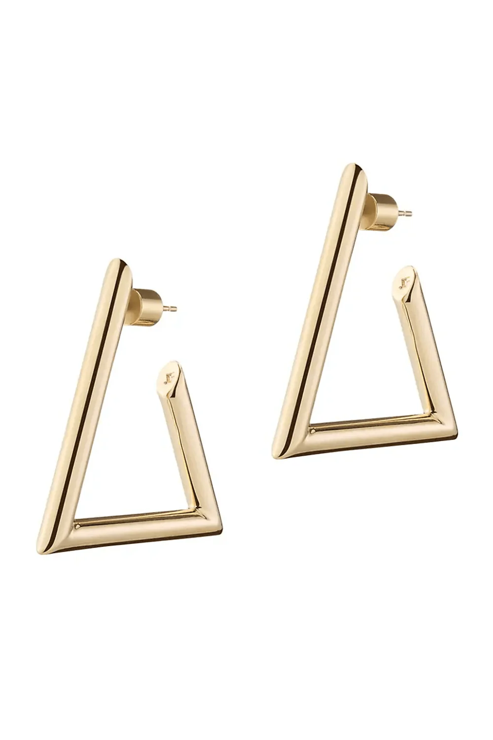 Elle Hoop Earrings - 1.5in - Image 2