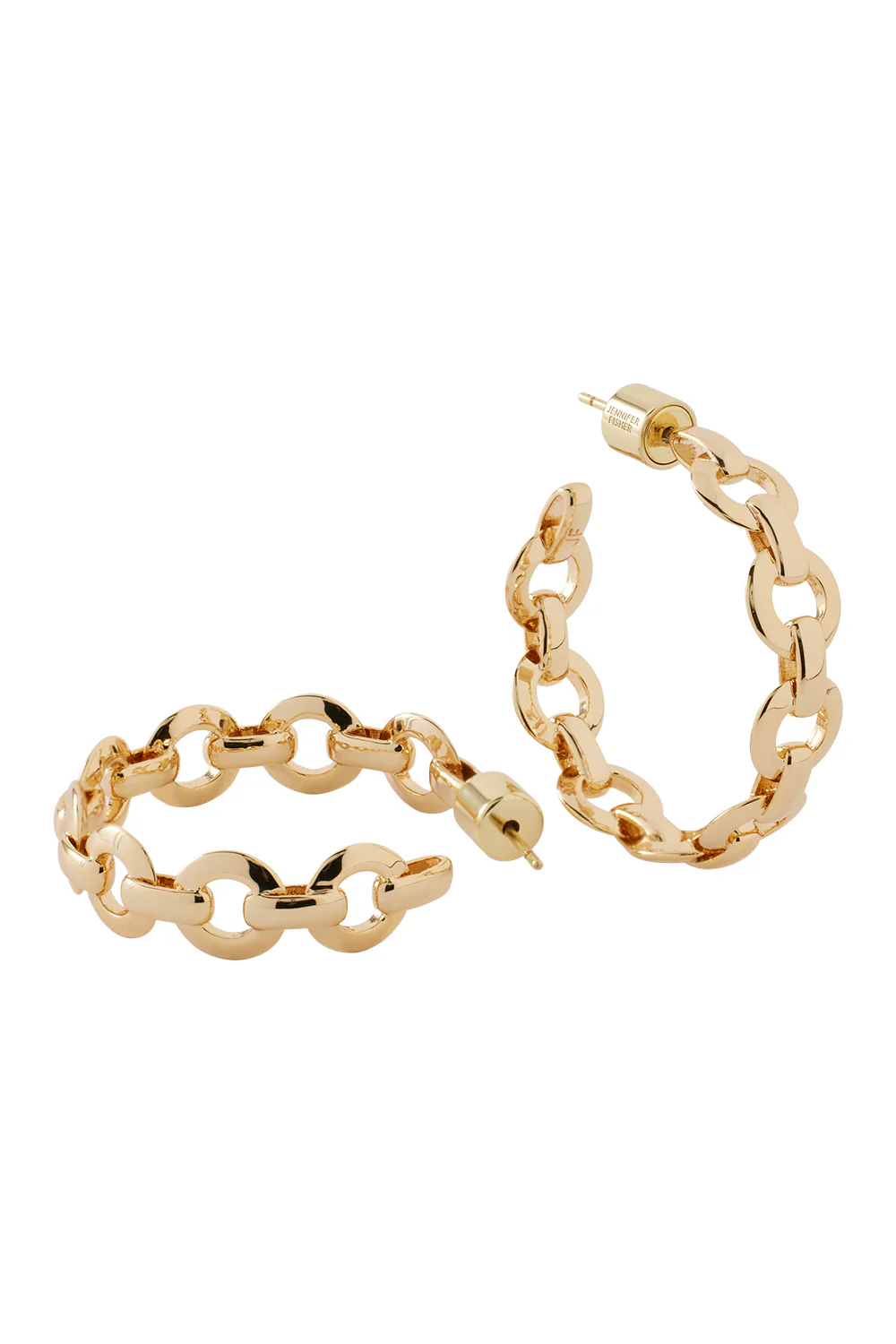 KDH Mini Hoop Earrings - 1in - Image 3