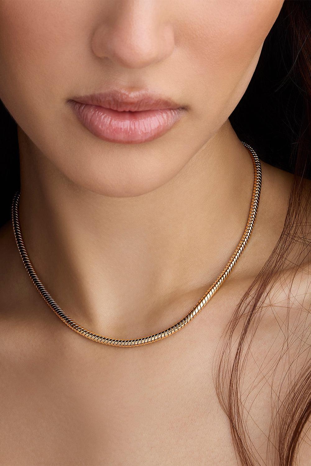 Madison Avenue Chain Necklace - Yellow - Image 2