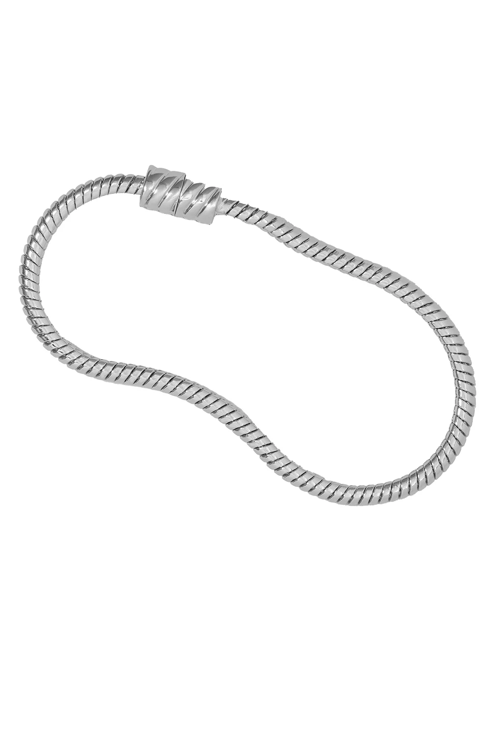 Madison Avenue Flex Bracelet - Rhodium