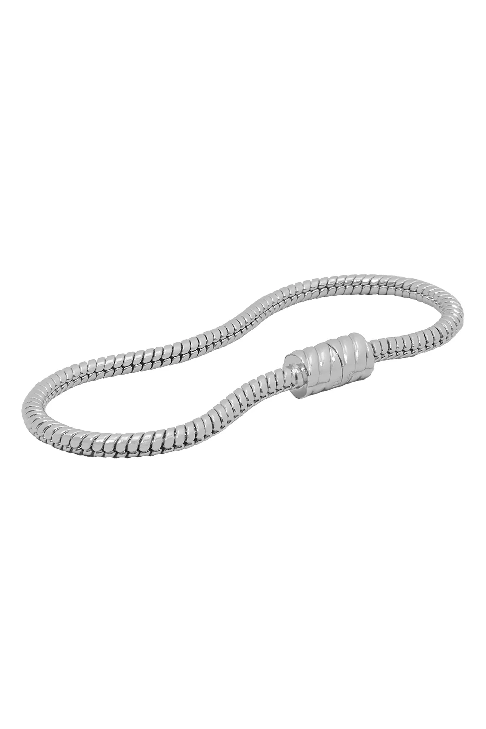 Madison Avenue Flex Bracelet - Rhodium - Image 2