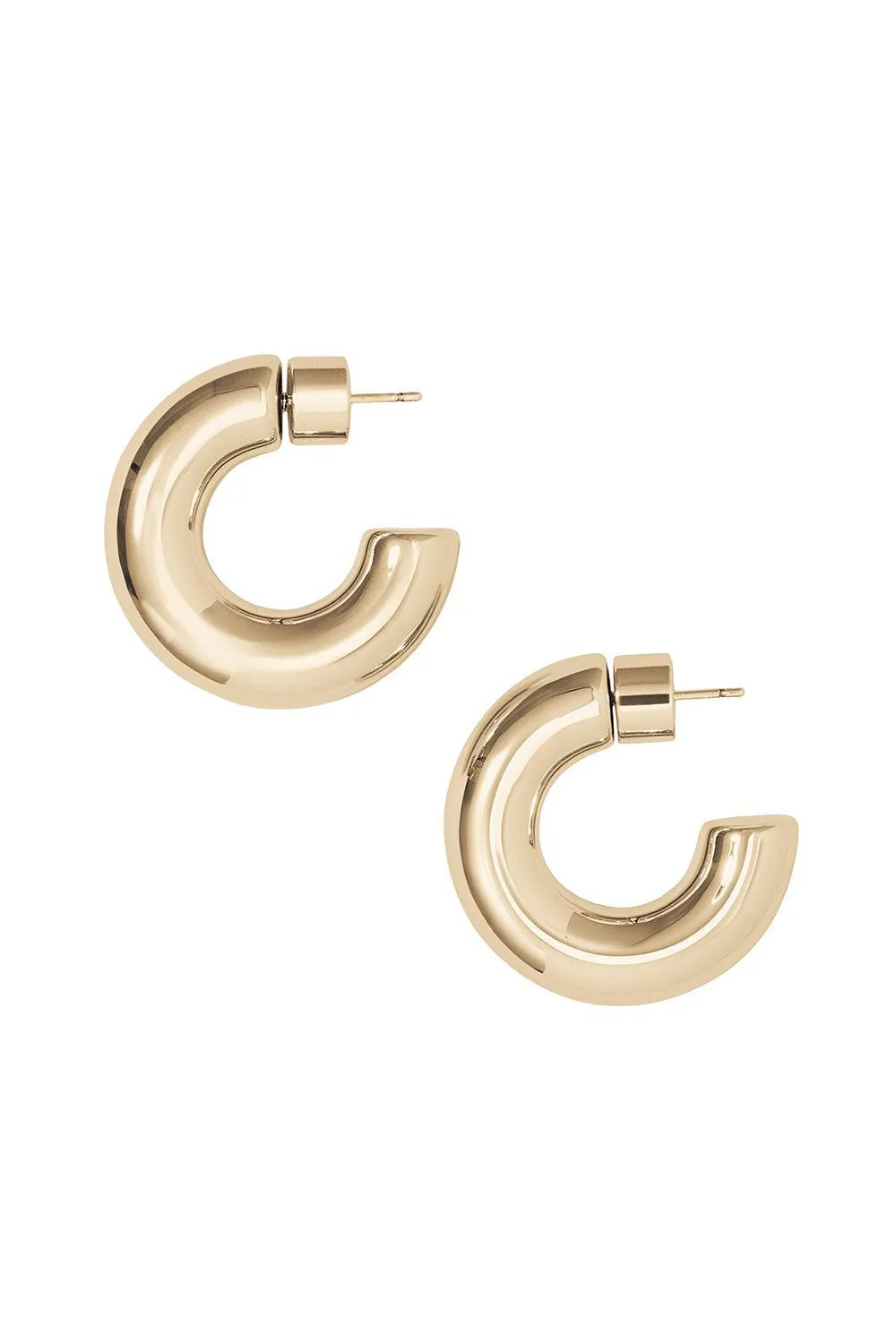 Micro Jamma Huggie Earrings