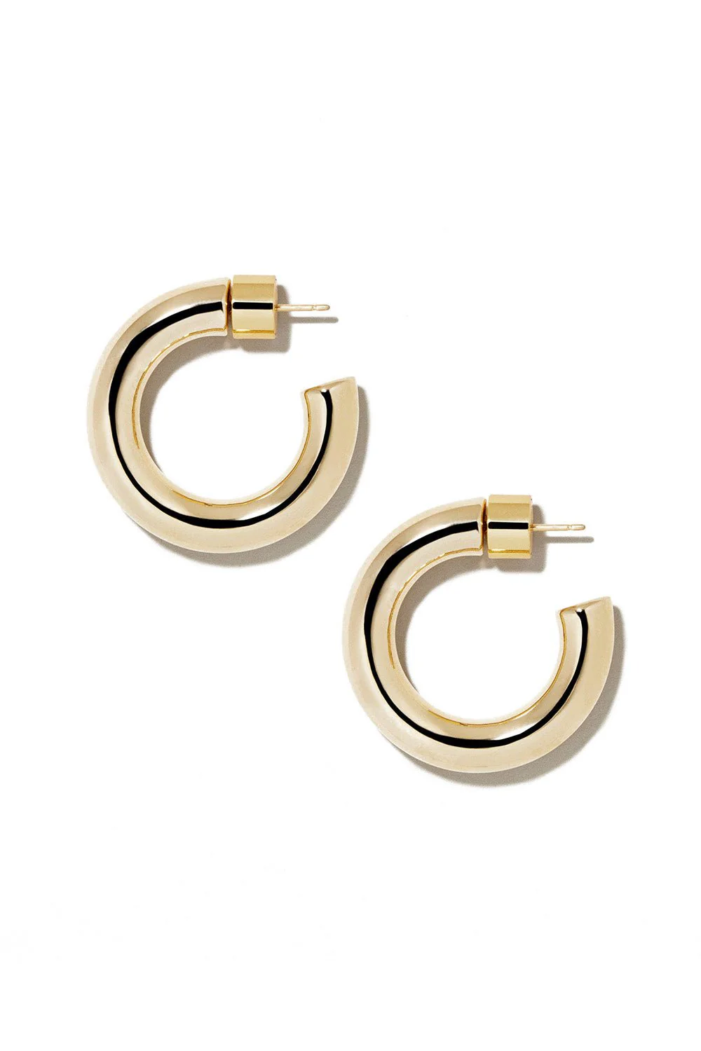 Samira Huggie Earrings - Yellow - 1in
