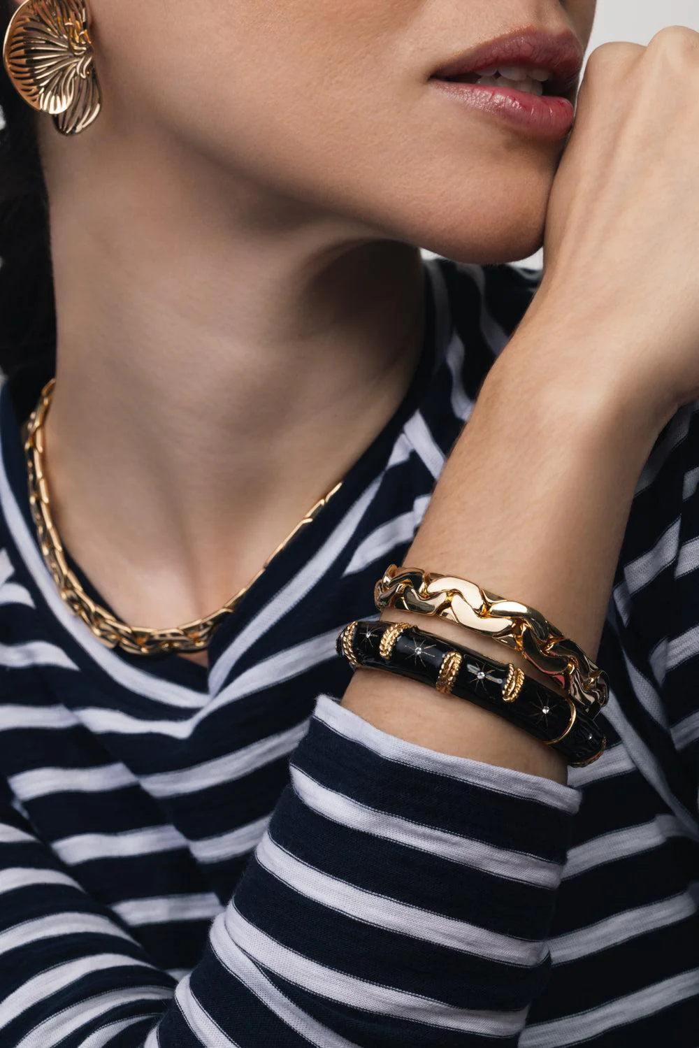 Tribeca Chain Bracelet - Yellow Gold - Image 4