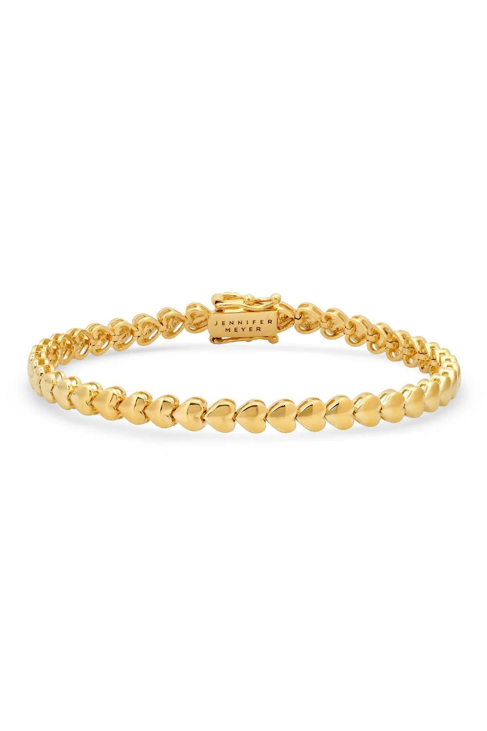Heart Tennis Bracelet
