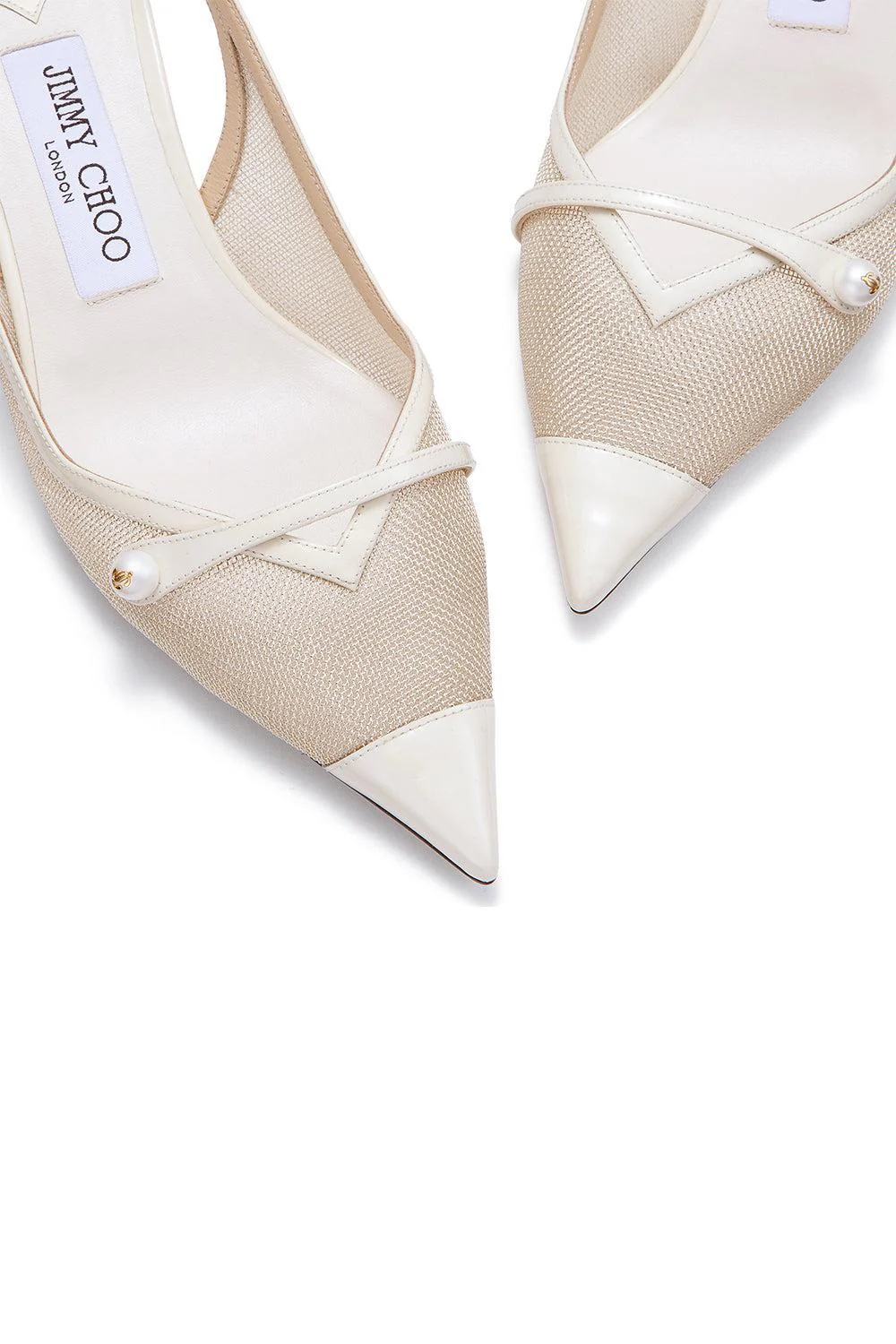 Amita 45 Slingback - Latte Champagne - Image 3