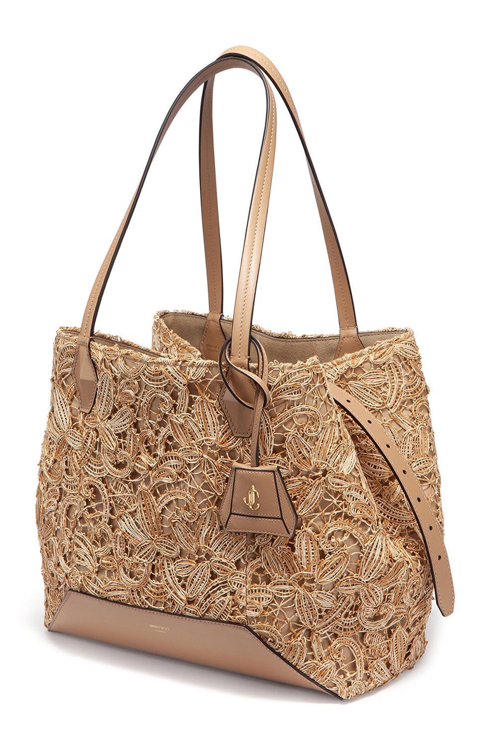 Diamond Mini Tote - Natural Gold - Image 5