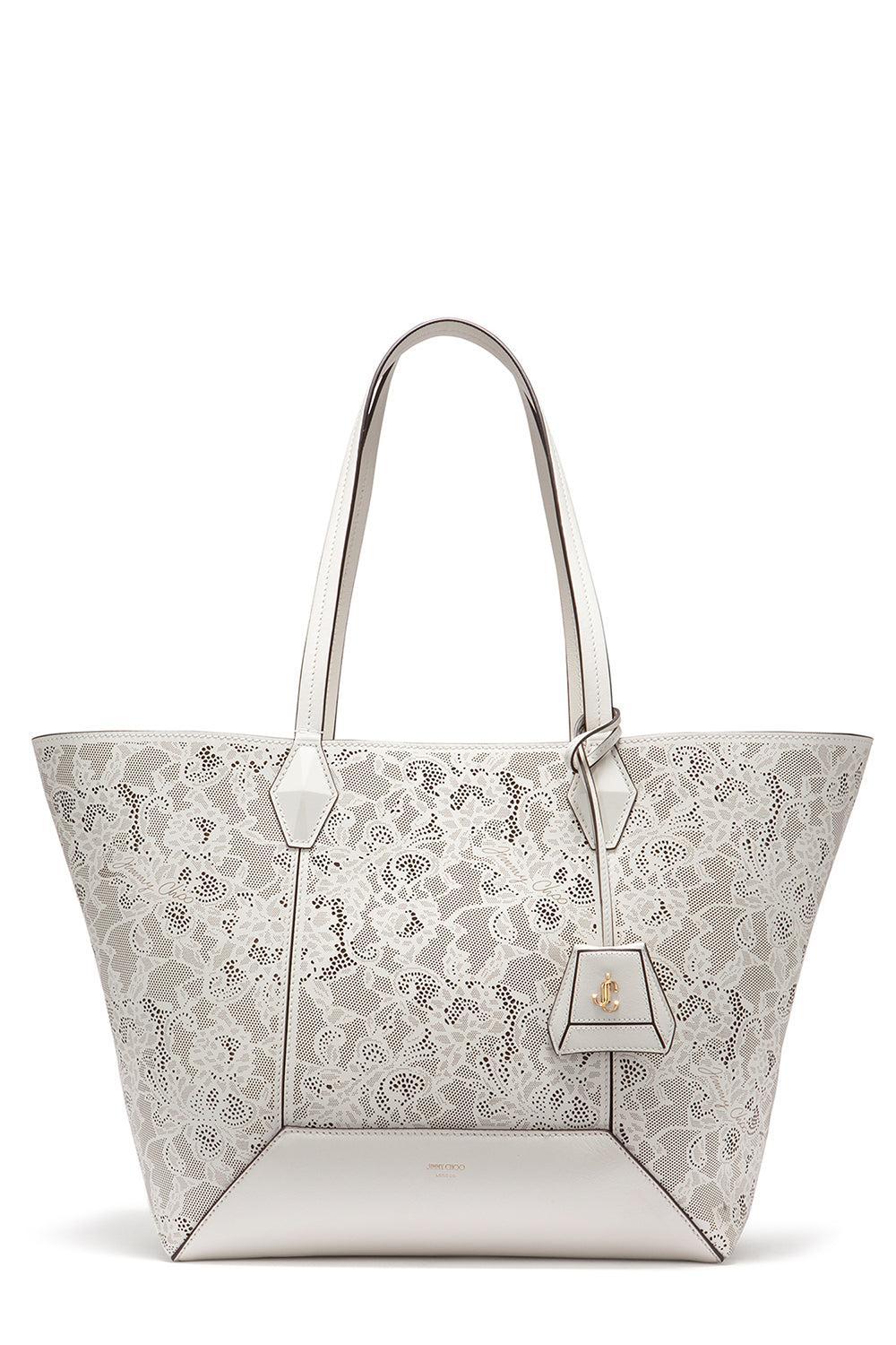Diamond Medium Tote - Latte Gold