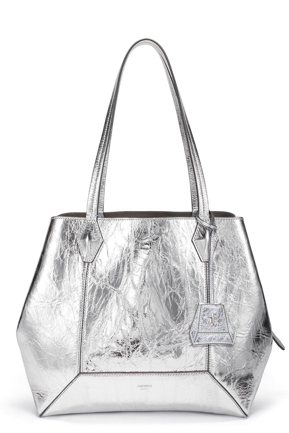 Diamond Tote M - Antique Silver