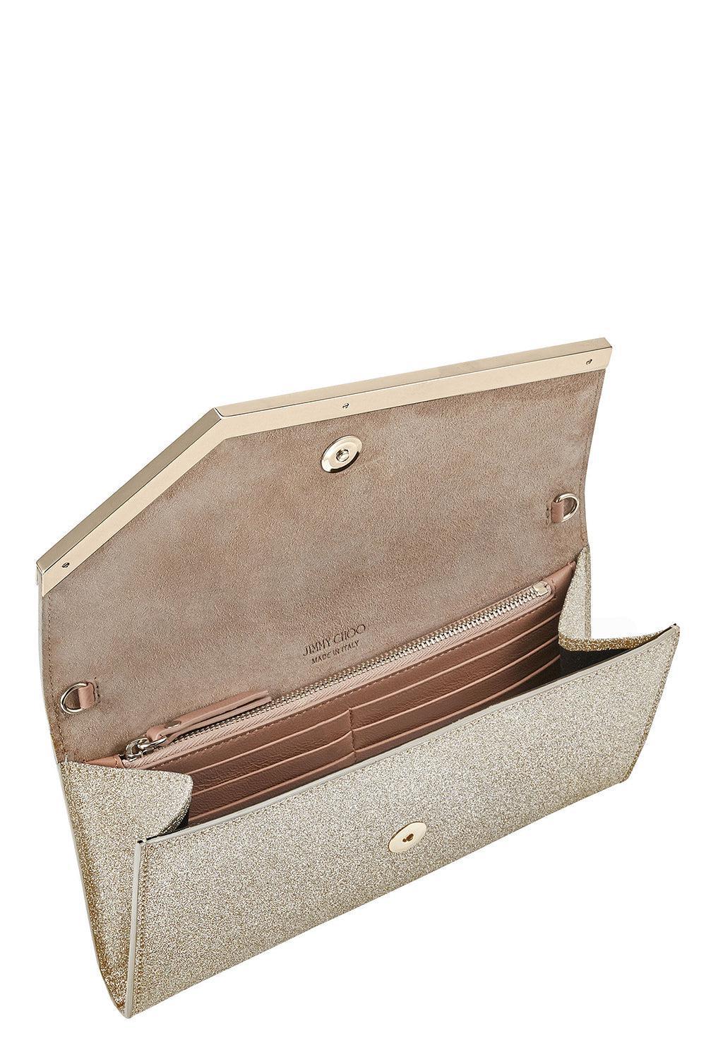 Emmie Glitter Clutch - Platinum Ice - Image 3